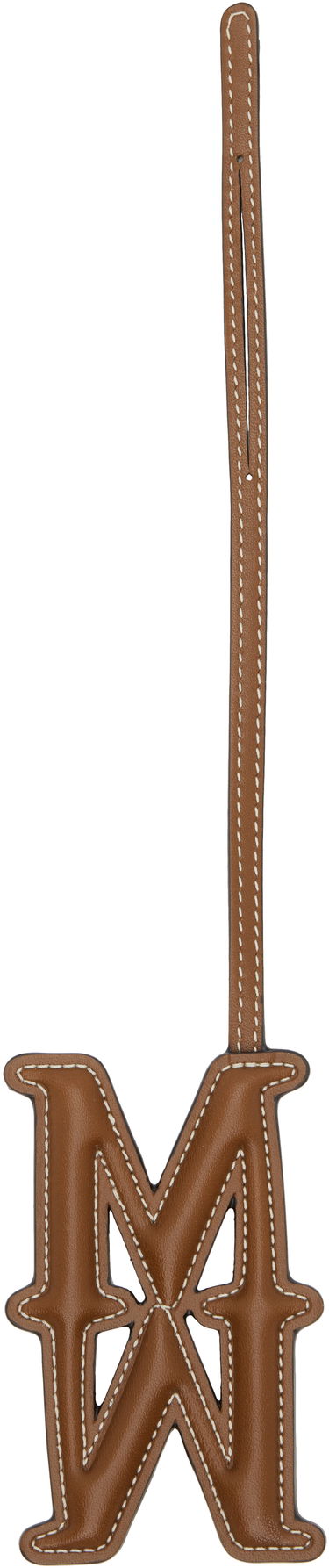 Kľúčenka Max Mara Max Mara Leather Monogram Keychain Hnedá | 2524726061600, 1