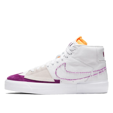 Tenisky a topánky Nike SB Zoom Blazer Mid Edge SB "White Viotech" Biela | DA2189-100, 4