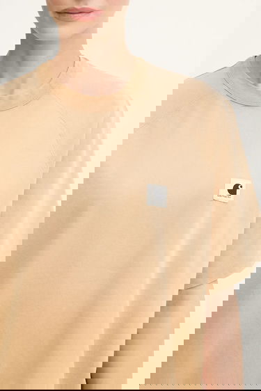 Tričko Carhartt WIP S/S Hudson T-shirt Béžová | I035138.07E5F, 3