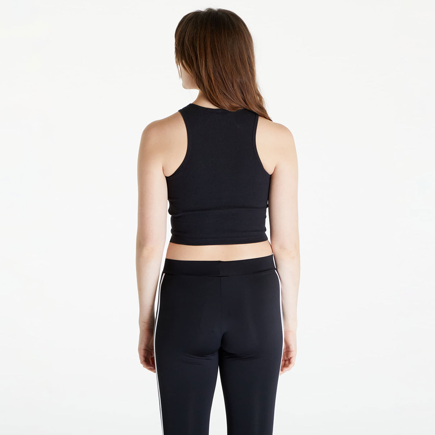 Tielko adidas Originals Essentials Rib Tank Top Čierna | IJ8251, 1