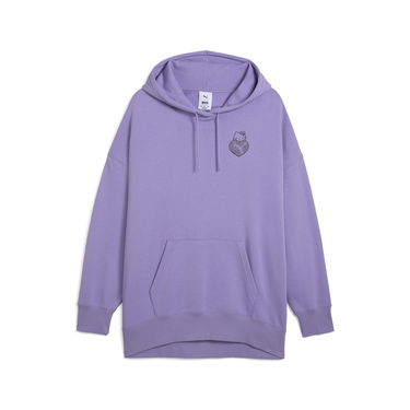 Mikina Puma PUMA x HELLO KITTY AND FRIENDS Oversized Hoodie Fialová | 631614_29, 0