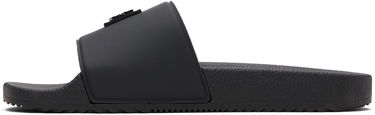 Tenisky a topánky BOSS Hugo Contrast-Logo Strap Slides Čierna | 50548671, 2
