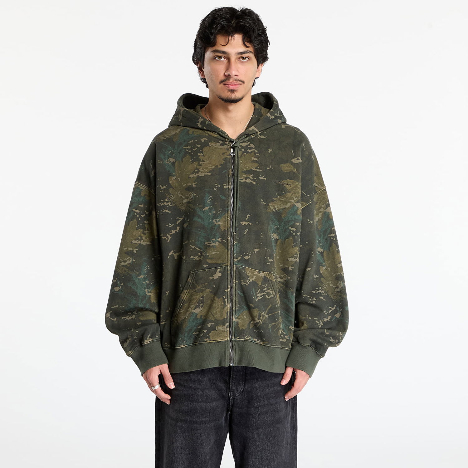 Mikina Carhartt WIP Hooded Benton Sweat Jacket Rôznofarebný | I035437.38TGD, 0