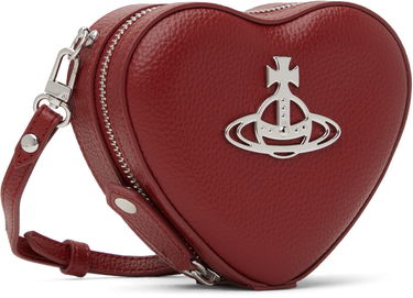Taška cez rameno Vivienne Westwood Vivienne Westwood Mini Heart Crossbody Bag Červená | 58020003W-S000D-, 1