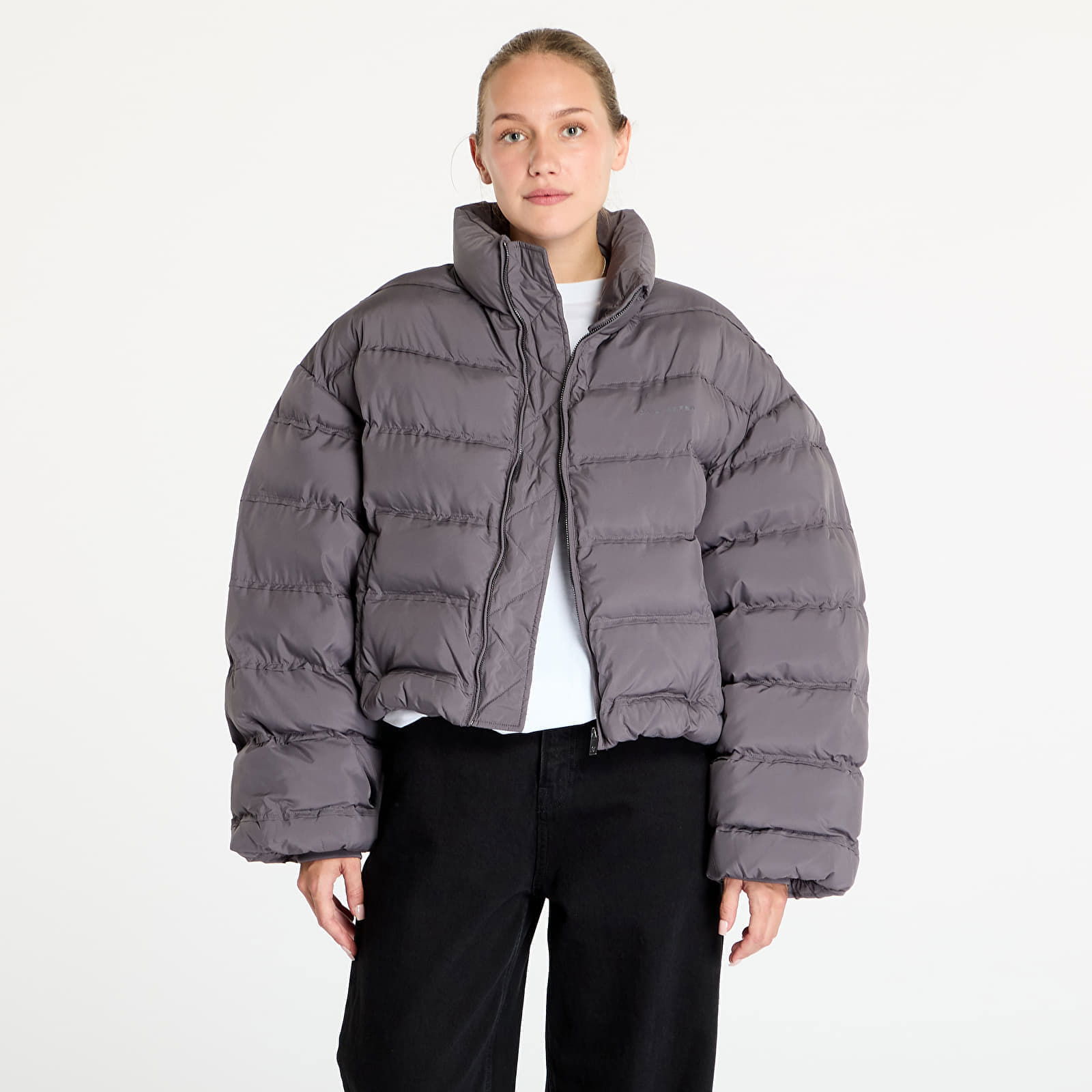 Sela Puffer Jacket Rabbit Grey