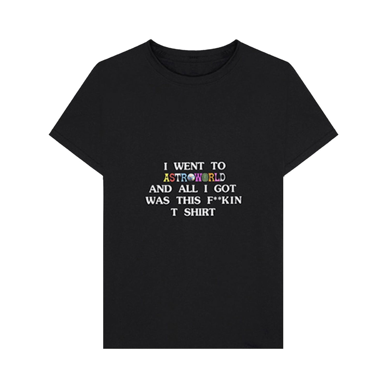 Tričko Cactus Jack by Travis Scott I Went To Astroworld T-Shirt Čierna | 1945 1FW180103AIWT BLAC, 1