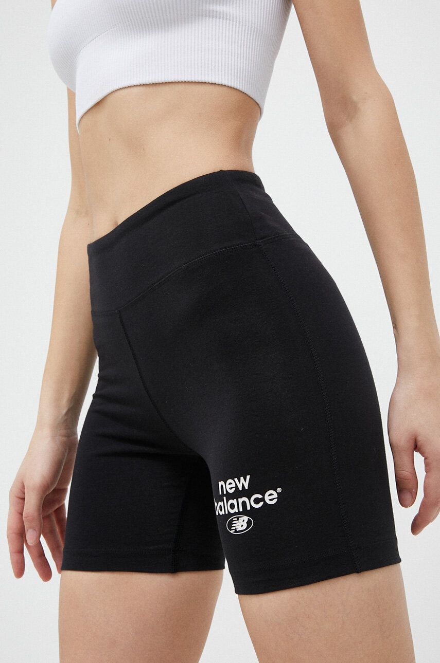 Šortky New Balance Reimagined Archive Cotton Fitted Shorts Čierna | WS31504BK, 0
