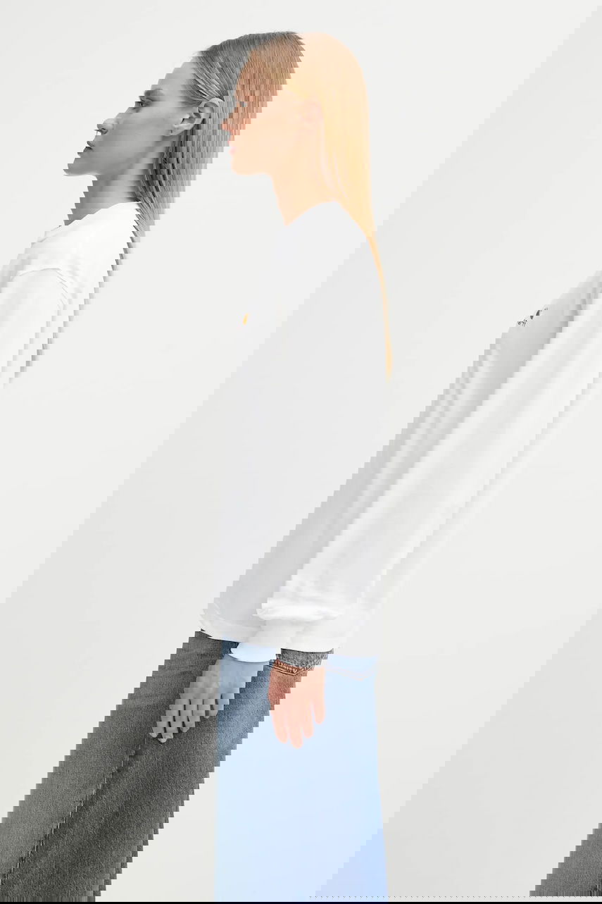 Tričko Carhartt WIP American Script Long-Sleeve T-Shirt Biela | I035466.02XX, 1