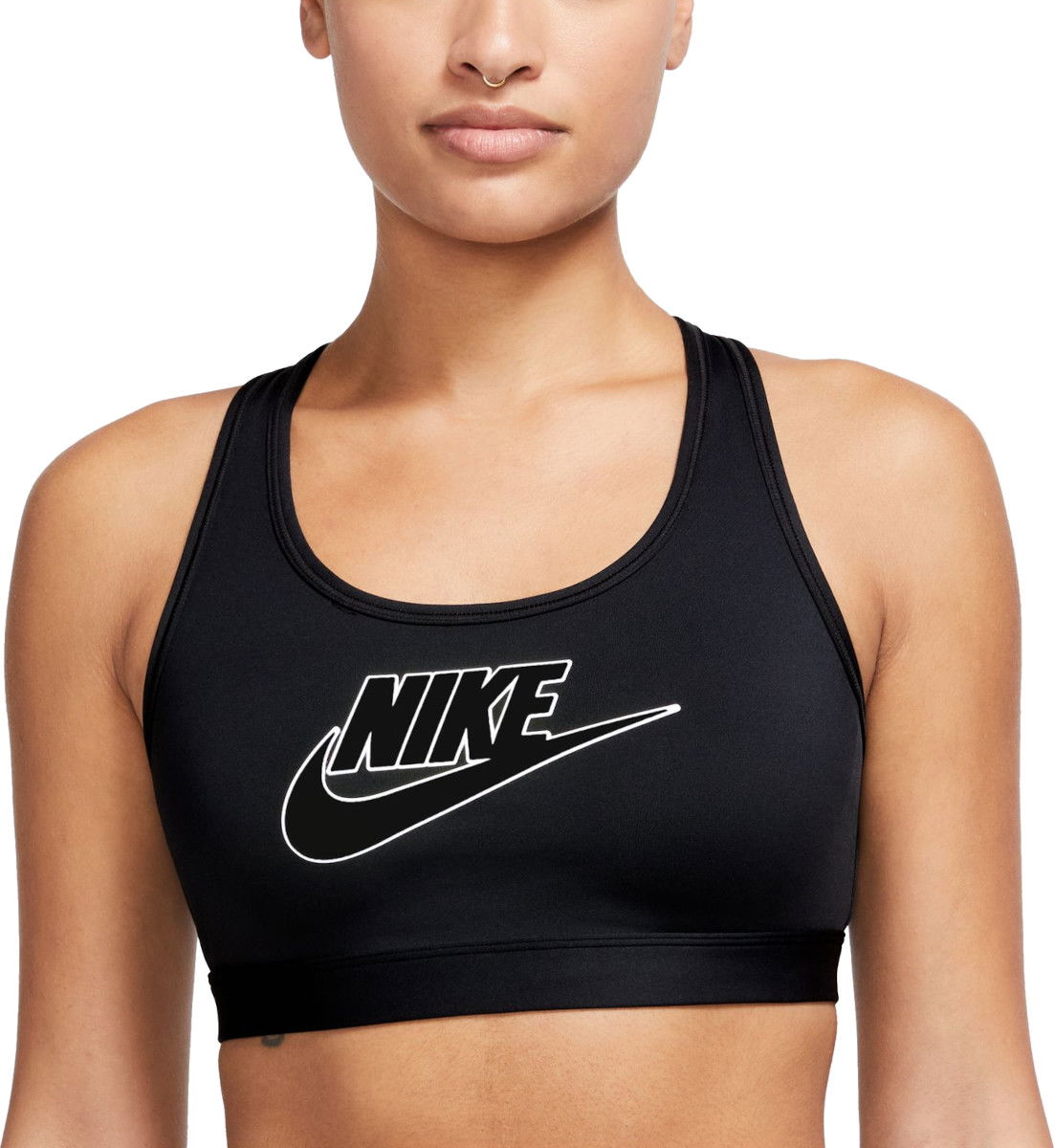 Podprsenka Nike Swoosh Čierna | fb4080-010, 0