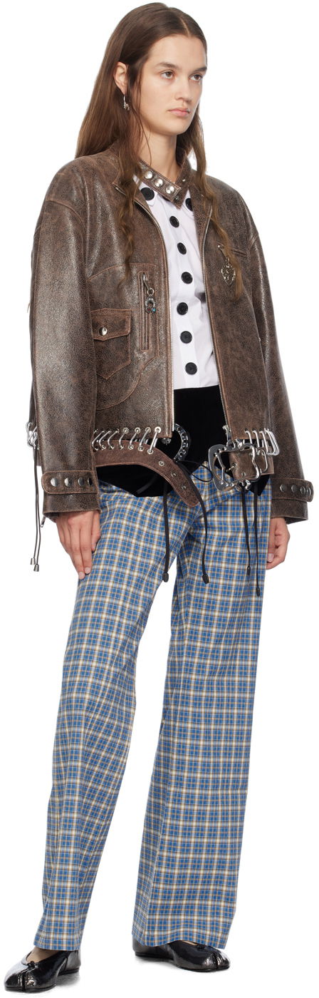 Bell Rope Tartan Trousers