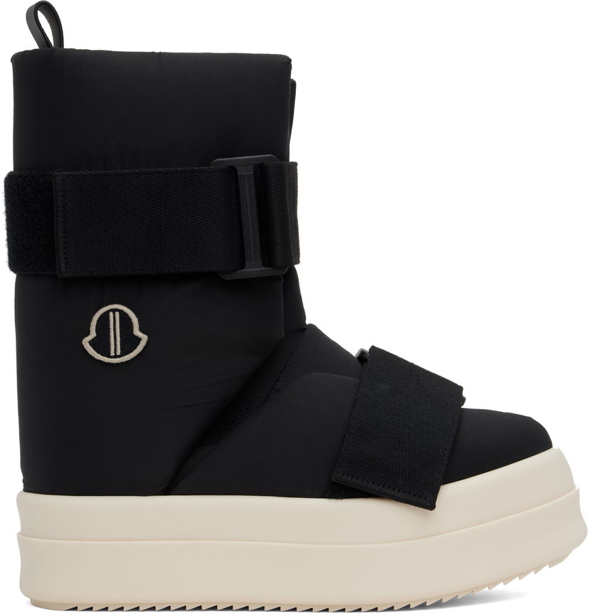 Oblečenie Rick Owens Moncler + Rick Owens Low Splint Boots Čierna | MU02D4G20 M4944