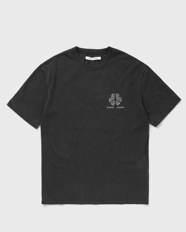 Tričko Samsoe Samsoe Samsøe Samsøe SAJOURNAL Graphic T-Shirt, Size M Čierna | U24400006-BLACK-PEACE, 0