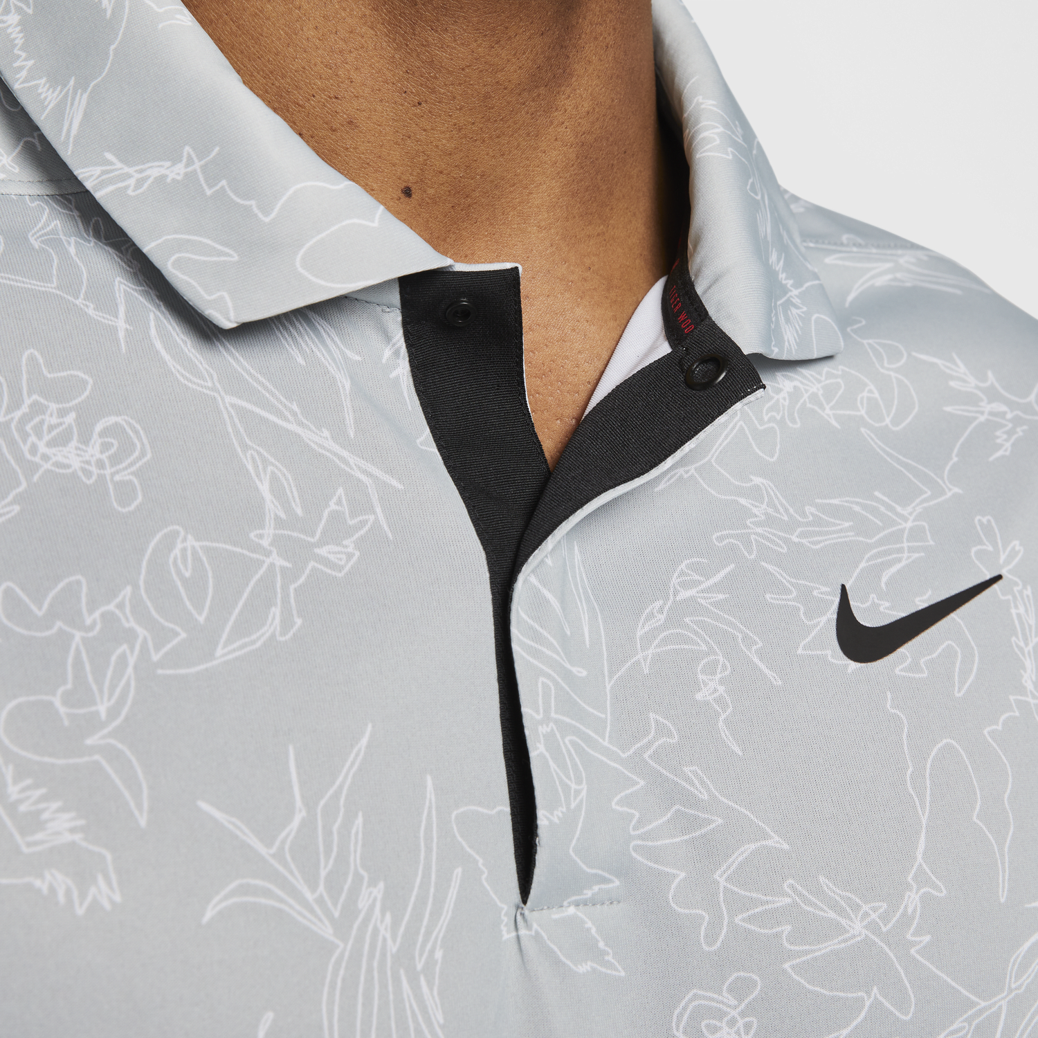 Polo tričko Nike Dri-FIT ADV Tiger Woods Šedá | DX6092-077, 1