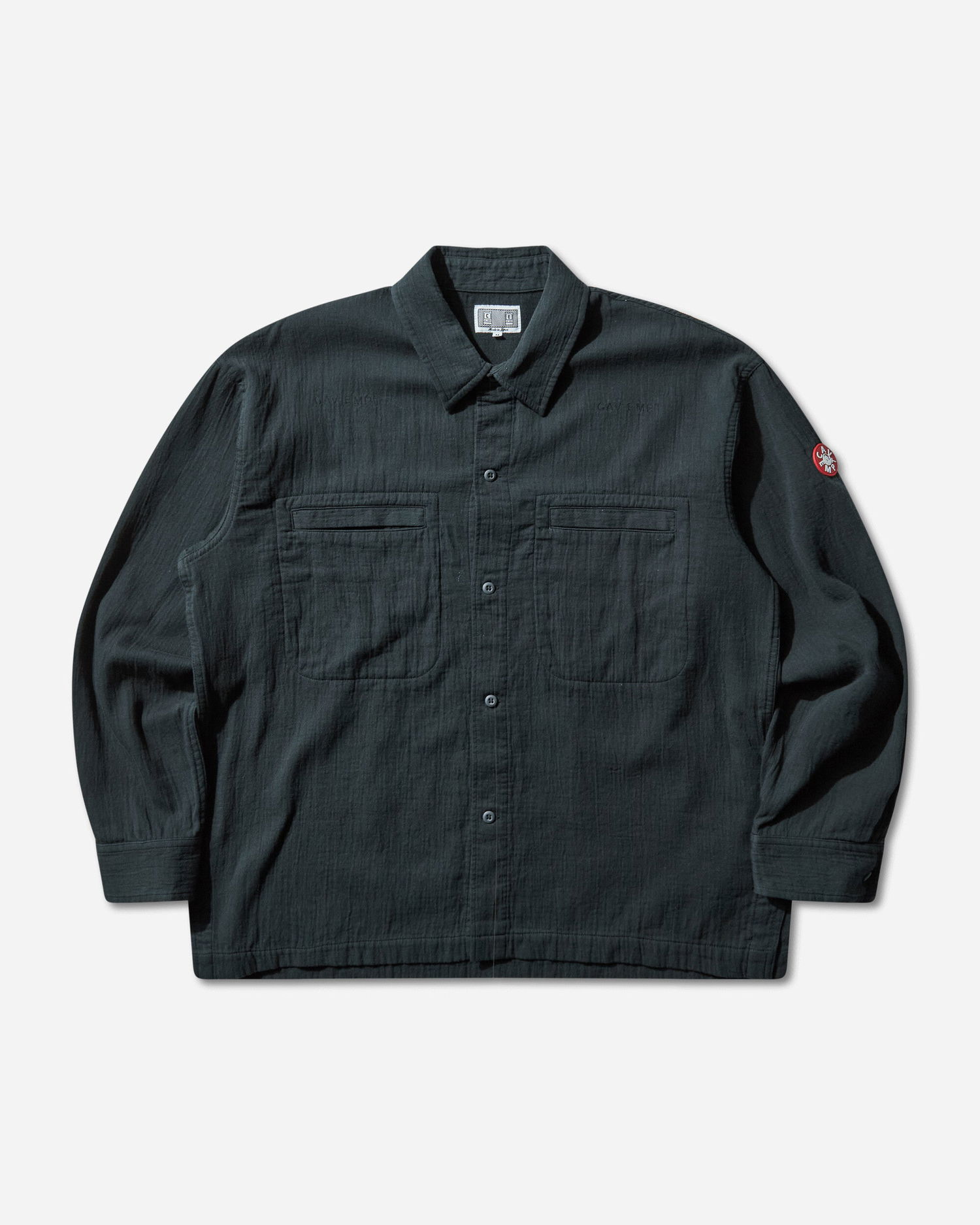 Košeľa Cav Empt Soft Cotton Casual Shirt Šedá | CES28SH05 CHARCOAL, 1