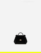 Dolce & Gabbana Mini Sicily Patent Leather Bag