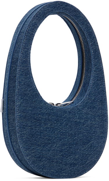 Kabelka Coperni Coperni Mini Swipe Denim Shoulder Bag Modrá | COPBA01BIS252, 1