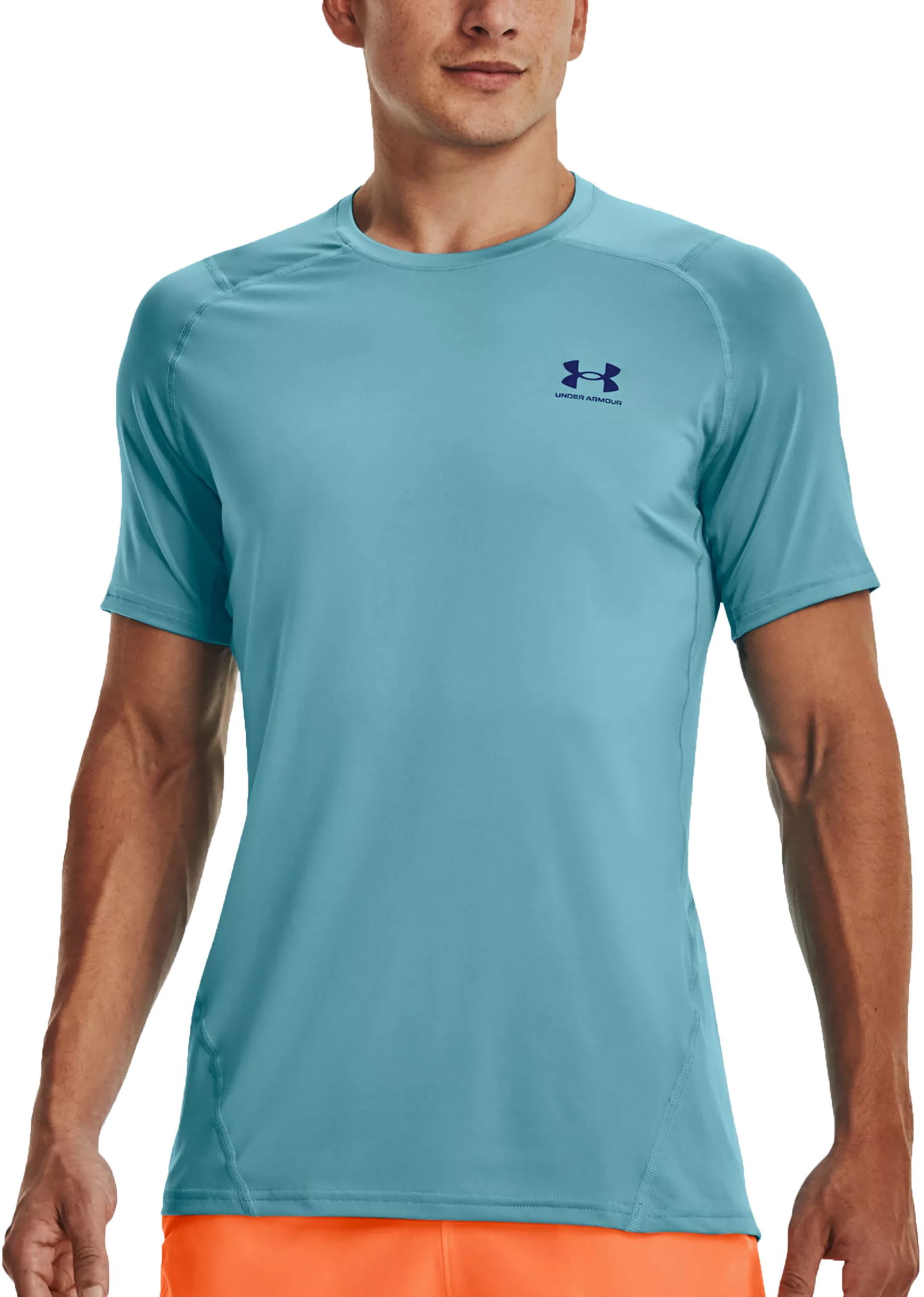 Tričko Under Armour Tee HeatGear Modrá | 1361683-433, 0