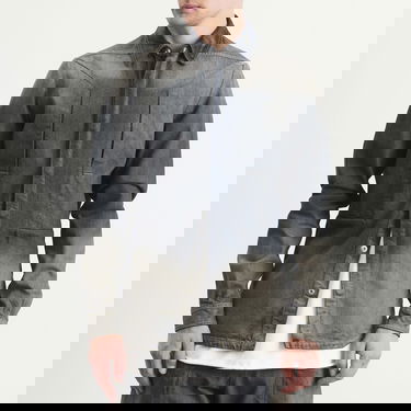 Košeľa Rick Owens Fogpocket Denim Shirt Šedá | RU02E1237-DKDEG-78D, 2