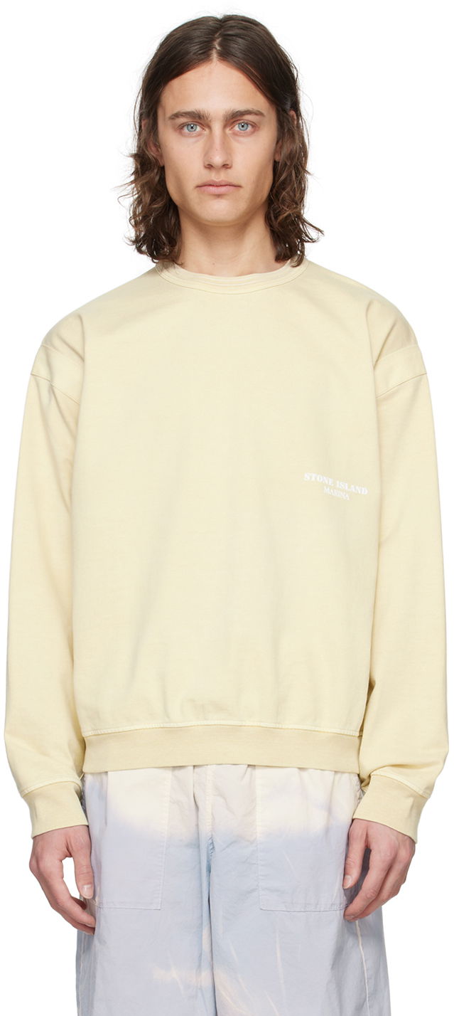 Beige Crewneck Sweatshirt