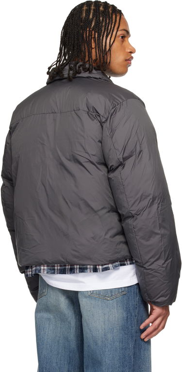 Prešívaná bunda Dime Pleated Puffer Jacket Šedá | DIMEHO252CHR, 2