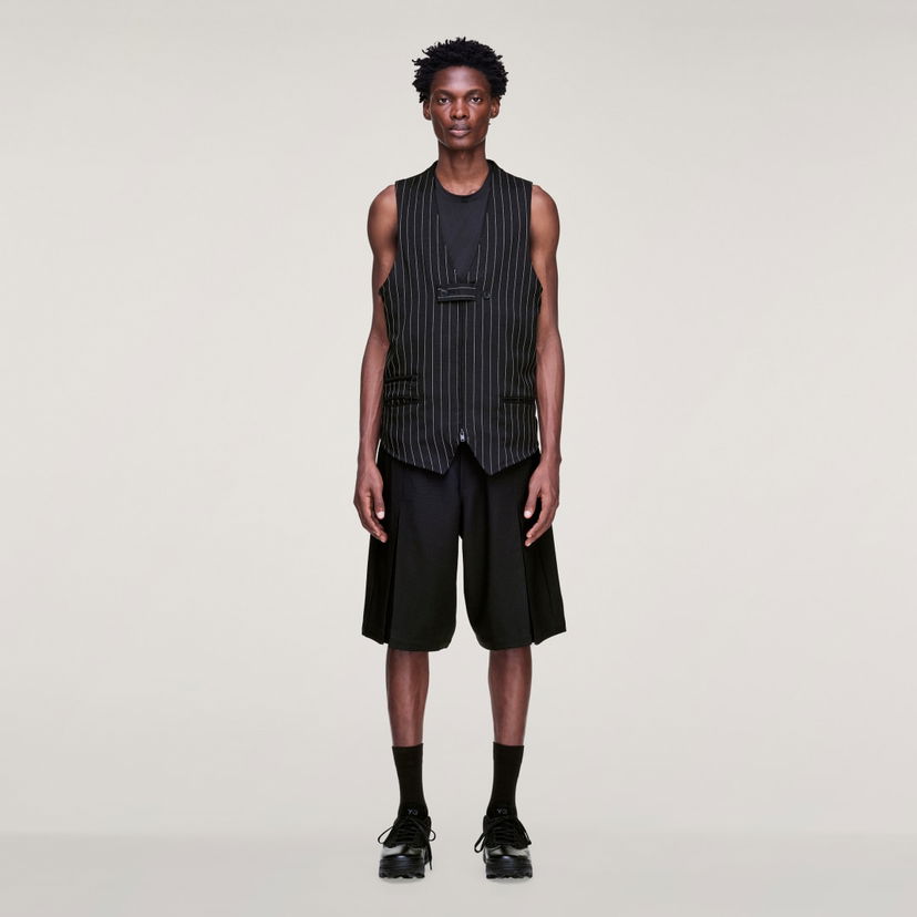 Šortky adidas Performance Y-3 SPORT UNIFORM PLEATED Shorts Čierna | KH3045