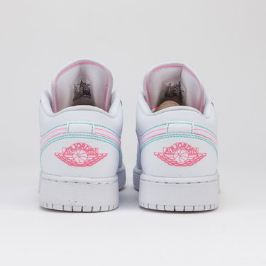 Tenisky a topánky Jordan Air Jordan 1 Low "Aurora Green" GS Biela | 554723-101, 3