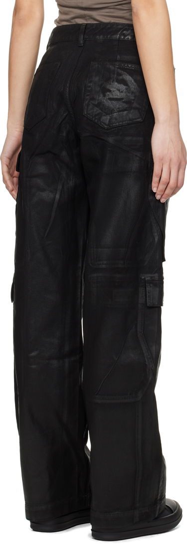Cargo nohavice Rick Owens Rick Owens DRKSHDW Hollywood Double Cargo Pants Čierna | DS01E3308 DCF, 2
