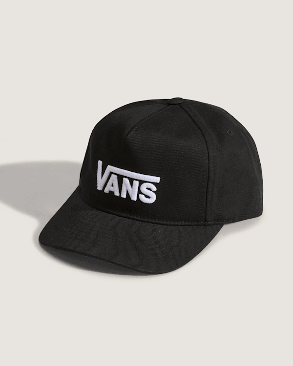 Šiltovka Vans Kids Drop V Logo Snapback Hat Čierna | VN000Q19BLK, 0