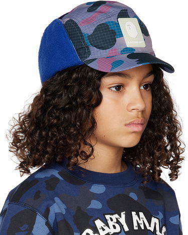 Šiltovka BAPE Kids Camo Trapper Hat Fialová | 001CPI803001K, 1