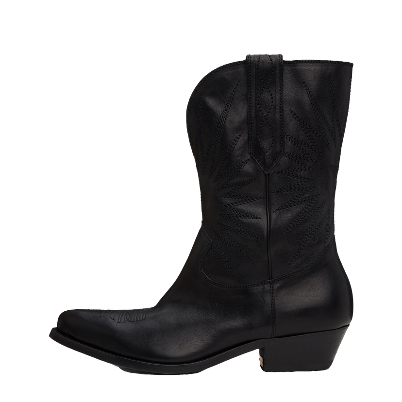 Tenisky a topánky Golden Goose Embroidered Boots Čierna | GMF00784.F006310.90100