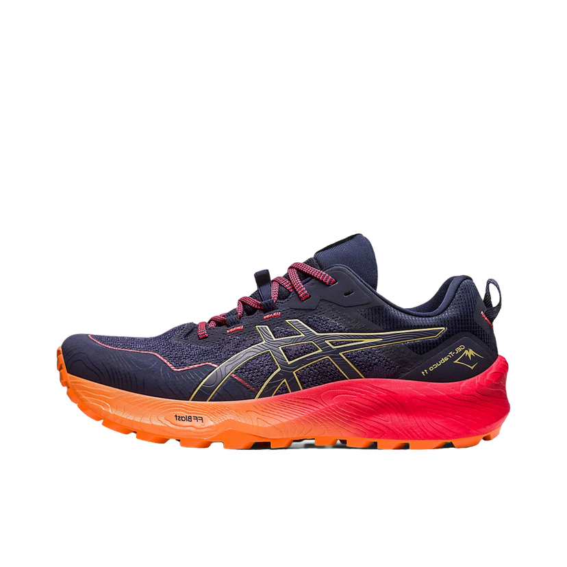Bežecké topánky Asics Gel-Trabuco 11 Indigo Blue Olive Oil Navy | 1011B605-400