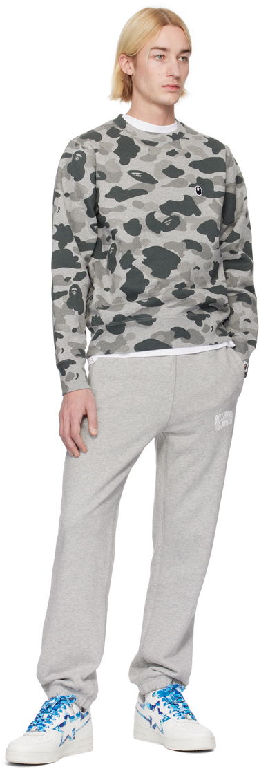 Mikina BAPE Camo Ape Head Crewneck Sweatshirt Šedá | 001SWK801005M, 3