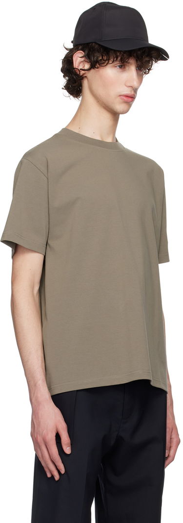 Tričko HELIOT EMIL Khaki Armband T-Shirt Béžová | PREAW24_M_09_119_DG23, 1