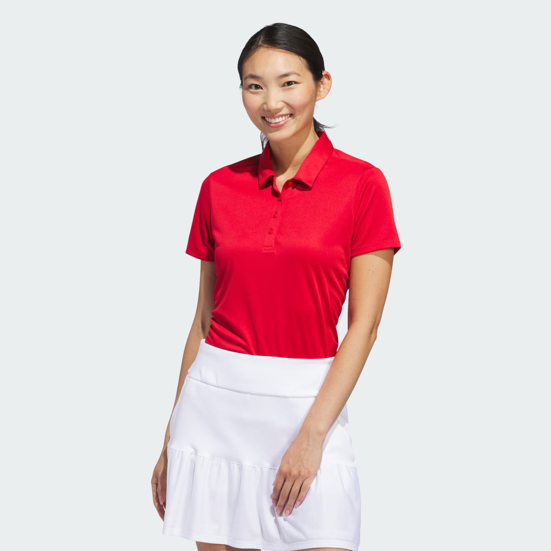 Polo tričko adidas Performance Performance Short Sleeve Polo Shirt Červená | IN9916, 0