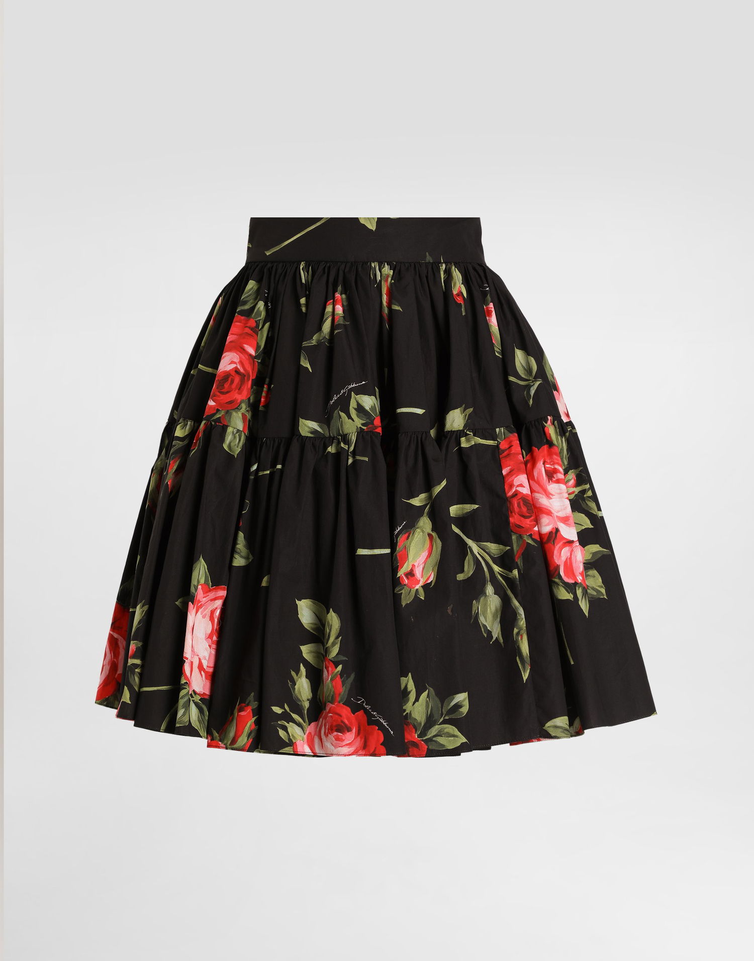 Sukňa Dolce & Gabbana Rose Bouquet-print Short Skirt Rôznofarebný | F4CB1THS5UTHN5ZN, 0
