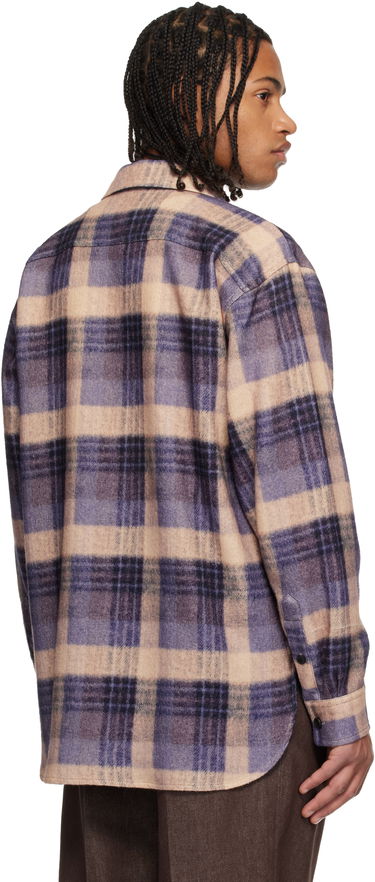 Košeľa Dries Van Noten Dries Van Noten Wool Plaid Zip-Up Shirt Rôznofarebný | 252-020786-2226, 2