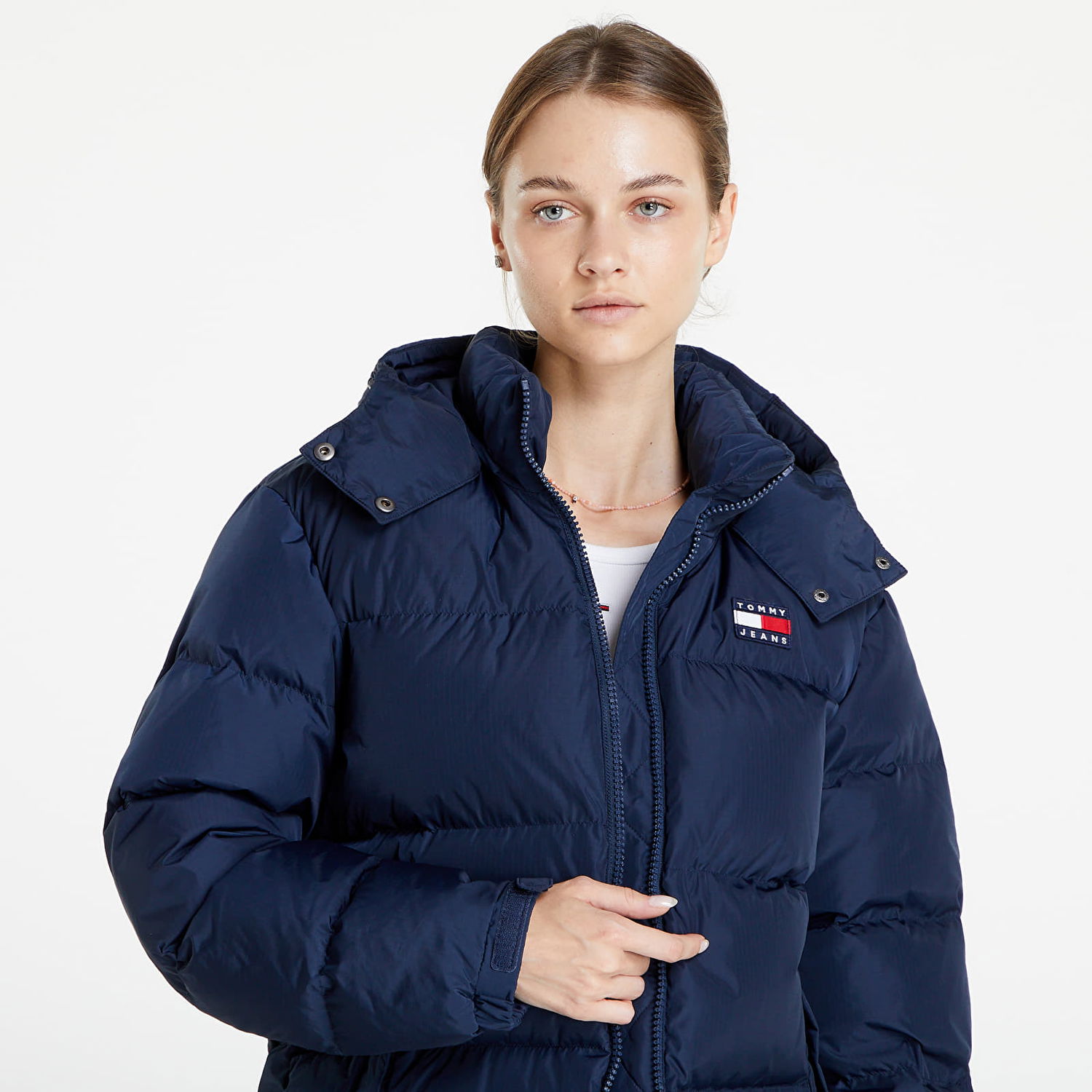 Bunda Tommy Hilfiger Alaska Puffer Navy | DW0DW14661 C87, 0