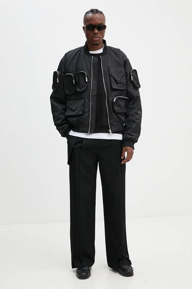 Bomber bunda Fiorucci Multi Pocket Bomber Jacket Čierna | U01FPOJA165NY01BK01, 1