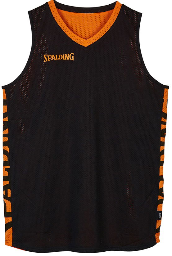 Dres Spalding Spalding Essential Reversible Basketball Jersey Čierna | 3002025-06