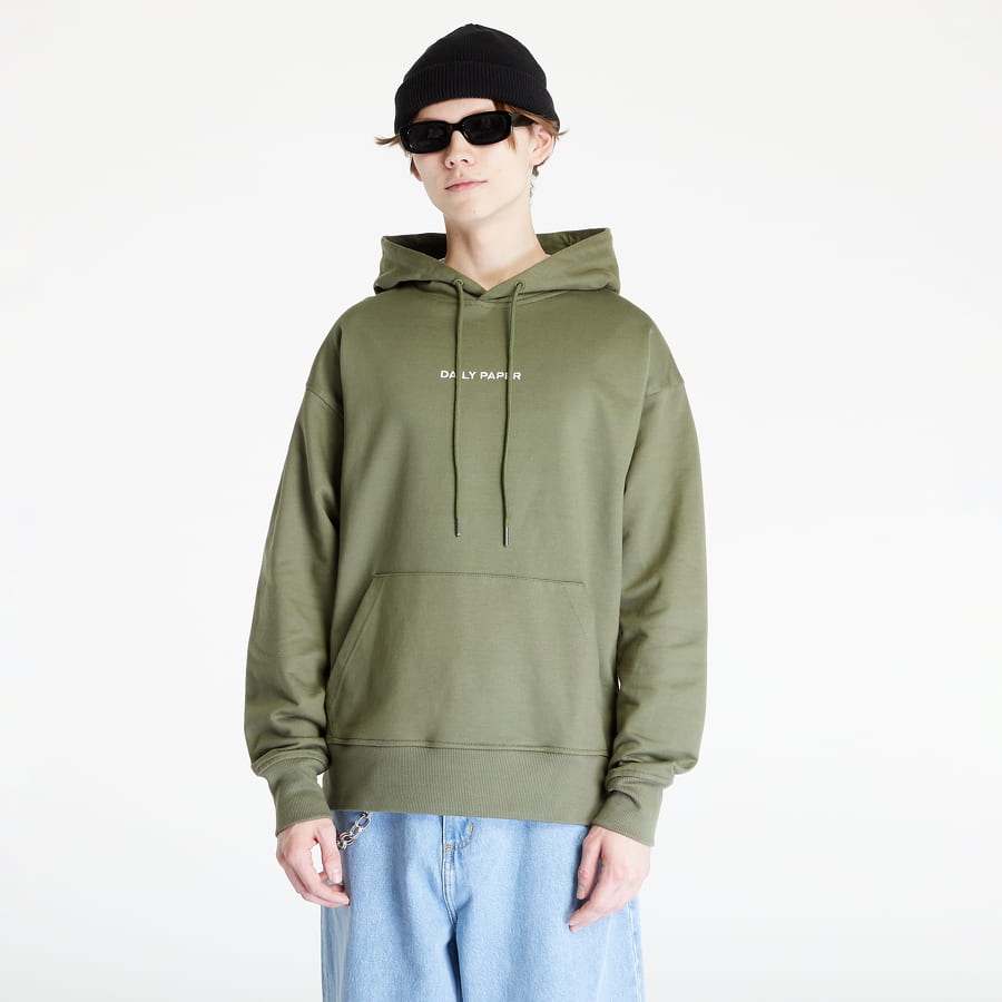 Mikina DAILY PAPER Elevin Hoodie Zelené | 2312011, 0