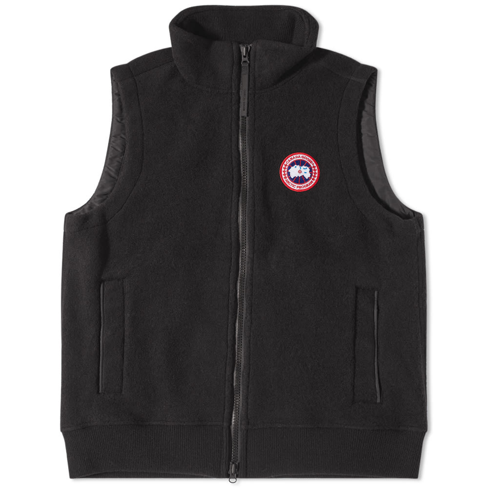 Sveter Canada Goose Mersey Fleece Vest Black Čierna | 7052M-61, 0