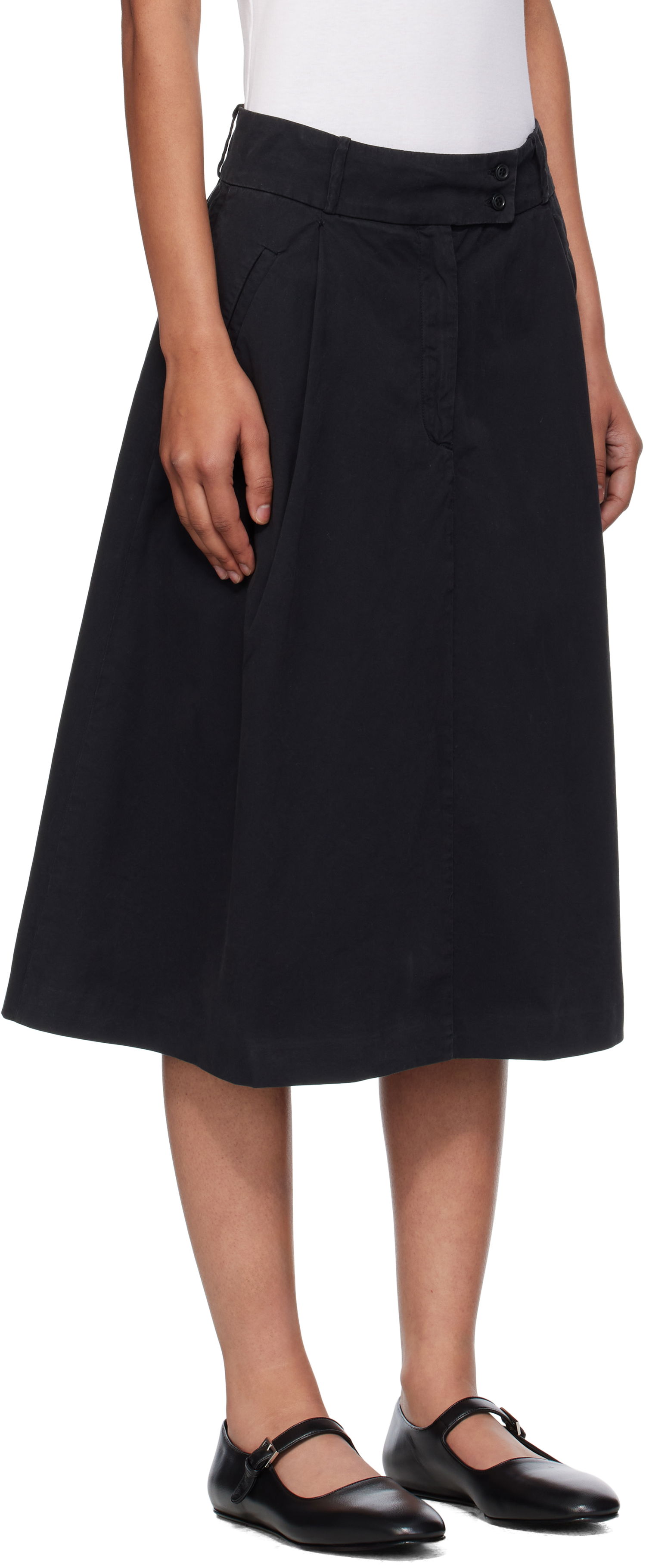 Sukňa A.P.C. A.P.C. Deborah Midi Skirt Čierna | COHKU-F06453, 1