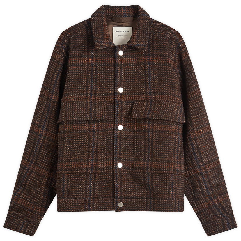 Bunda A Kind of Guise A Kind of Guise Dragan Wool Jacket Hnedá | 3003-14809-657