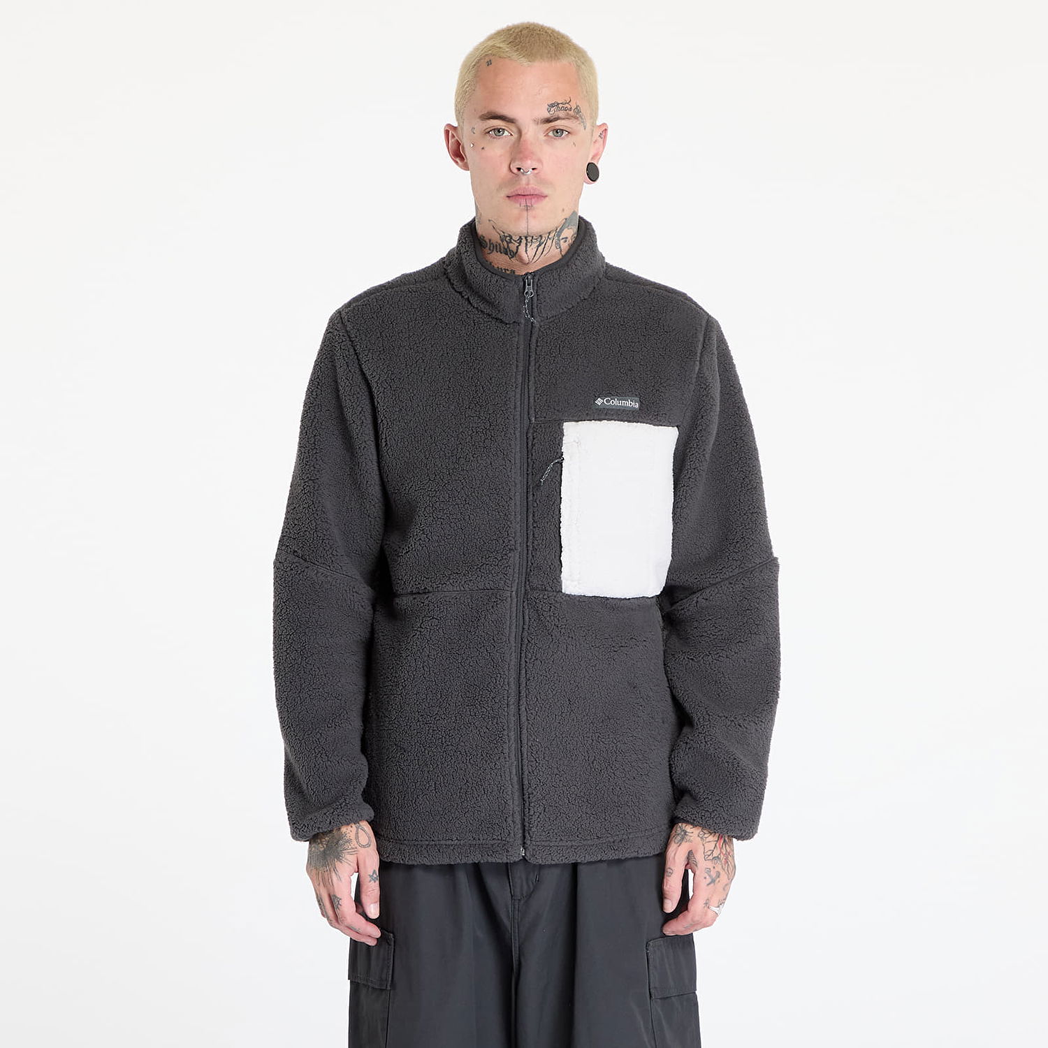 Mikina Columbia Sweatshirt Mountainside™ Heavyweight Fleece Shark M Čierna | 1911083014, 0