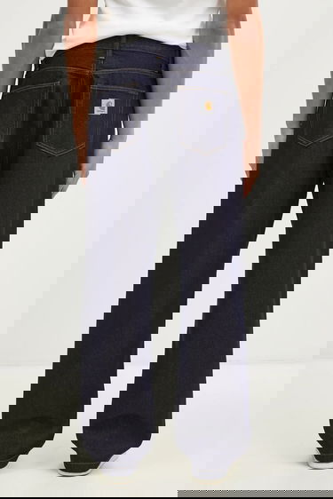 Džínsy Carhartt WIP Loose Fit Denim Landon Pant Navy | I030468.102, 2