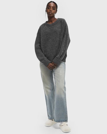 Sveter American Vintage American Vintage Vitow Jumper Šedá | VITO18EE25-STEEL-MELANGE, 1