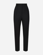 Dolce & Gabbana Pinstripe Tailored Wool Trousers