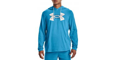 Mikina Under Armour Hoodie Rival Terry Logo Modrá | 1373382-419, 1