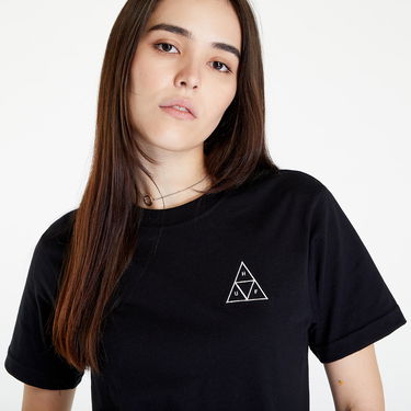 Tričko HUF Embroidered Tt S/S Relax Čierna | WTS0058 BLACK, 3