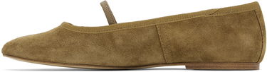 Tenisky a topánky A.P.C. A.P.C. Swan Ballerina Flats Zelené | PXBTG-F53295, 2